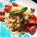 13arbi3's cooksnap of when they made 温冷両方♪フレッシュトマトバジルパスタ♪.