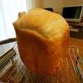 ゆみらんたん's cooksnap of when they made HBで基本！！シンプル食パン(^^)♪.