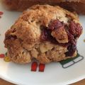 もこ民's cooksnap of when they made ☆クランベリー・スコーン☆.