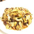 ♪ゆかたん♡'s cooksnap of when they made なすと豚肉でピリ辛味噌炒め.