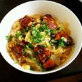 __ゆみ__'s cooksnap of when they made スタミナチャージ！うなぎの卵とじ丼.