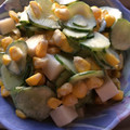 きよやよ's cooksnap of when they made ✿ちくわとコーンの簡単サラダ✿.