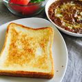 ｱｲﾊﾅ's cooksnap of when they made フライパンで簡単！究極のバタートースト.