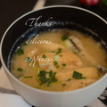 ruruchirin's cooksnap of when they made 油揚げとねぎのお味噌汁.