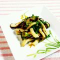 SP♪'s cooksnap of when they made ☆しめじと椎茸のゴマポン酢和え☆.