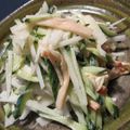 チョビ～☆'s cooksnap of when they made 大根キュウリとカニカマの醤油マヨサラダ.