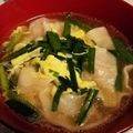 鴻夜の兎's cooksnap of when they made 簡単★餃子の皮でワンタンスープ.
