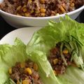 サクマくん's cooksnap of when they made モリモリ食べよう！肉味噌のレタス包み.