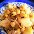 qwerty100's cooksnap of when they made じゃがいもとコーンのバターしょうゆ炒め.