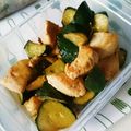 たった。's cooksnap of when they made 調味料2つ☆さっぱり鶏ときゅうりの炒め物.