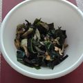 まきぼう９９'s cooksnap of when they made 茄子＆わかめのｻｯﾊﾟﾘ青ｼﾞｿ風味.