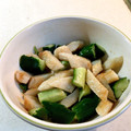 shirenma's cooksnap of when they made 胡瓜と笹かまの中華和え。.