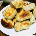美雨★'s cooksnap of when they made 冷凍ホワイト餃子を簡単に(メモ).
