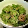 Ｕ・ェ・Ｕ's cooksnap of when they made 簡単♪レンジしゅうまい♡...レタスの花皮soヘルシー♡.