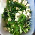 クックGIC335☆'s cooksnap of when they made 材料3つで!!簡単豆腐と水菜の絶品サラダ.