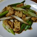 きょろなもす0108's cooksnap of when they made 豆腐と長ネギの簡単オカズ.