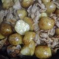クックDZDR1O☆'s cooksnap of when they made 甘辛豚肉と新じゃが炒め.