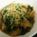 モチ娘's cooksnap of when they made 小松菜と油揚げの煮浸しカリカリしらす乗せ.