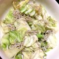 みーさり's cooksnap of when they made キャベツとしらすの麺つゆ和え.