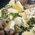 クック26352G☆'s cooksnap of when they made 我が家のゴーヤチャンプル（子供達もOK）.
