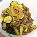yuliton's cooksnap of when they made 牛肉とｼﾞｬｶﾞｲﾓの焼肉のﾀﾚ炒め♡.