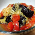 RE−NA's cooksnap of when they made なすとトマトの揚げびたし.