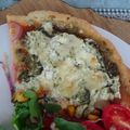 melmarilyn's cooksnap of when they made リコッタチーズピザ❁ジェノベーゼver.