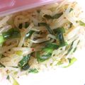 ちちびんた's cooksnap of when they made あと一品に！超簡単すぎるニラもやしナムル.