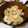 ma04tsu's cooksnap of when they made ダシダの旨みでジューシーなきつね丼.
