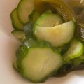 ほのさん。's cooksnap of when they made 洗い物が少ない☆簡単きゅうりの酢の物.