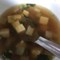Yokchina's cooksnap of when they made スイカの皮でお味噌汁！？家計救済レシピ.