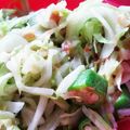 キャラメグ♪'s cooksnap of when they made 簡単副菜「キャベツとオクラの梅和え」.