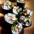 db部みぃ's cooksnap of when they made 簡単♡ 韓国のり巻きキンパ.