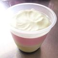 カクレポロジリ's cooksnap of when they made 抹茶＆あずきミルクの２層デザート❤.