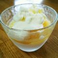 sa☆ku☆ra's cooksnap of when they made 簡単2層のゼリー☆ミルク&オレンジ.