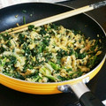 ☆★ケイト★☆'s cooksnap of when they made ★ほうれん草と卵のチーズ炒め★.