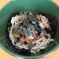 ゆすひと's cooksnap of when they made おろし納豆冷やし蕎麦 お酒の〆にも♡.