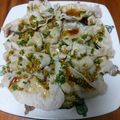サナギさん's cooksnap of when they made 豚しゃぶと蒸し茄子の中華風.
