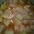 クックるん☆戦隊's cooksnap of when they made 冬瓜と海老のとろ〜り煮.