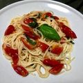 みぅ㌧'s cooksnap of when they made ミニトマト・アイコで作るパスタ.
