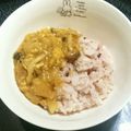 toccot's cooksnap of when they made リメイク レトルトの親子丼で和風カレー.