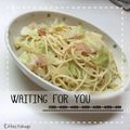 クックCPMTVF☆'s cooksnap of when they made 油切り不要！ツナとキャベツのパスタ.