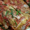ハグキング's cooksnap of when they made 手作りです　白菜キムチ.