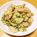 ドルフィンサーモン's cooksnap of when they made 簡単♫ピーマン ウインナー 卵炒め.