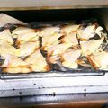 Jyohana's cooksnap of when they made 簡単★シュウマイの皮でパリパリハムチーズ.