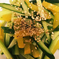＊にょにょん＊'s cooksnap of when they made 簡単！きゅうりと沢庵のさっぱりサラダ.