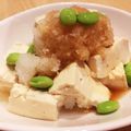 ♡タルト♡'s cooksnap of when they made 枝豆とくずし豆腐のおろしポン酢あえ.