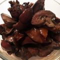 attchen's cooksnap of when they made 母直伝☆鶏レバーの生姜煮.