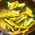 nosso's cooksnap of when they made きゅうりとかぼちゃの和え物.