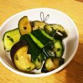 ぽんたＵ＾ェ＾Ｕ's cooksnap of when they made 時短！やみつきキュウリとナスの浅漬け.